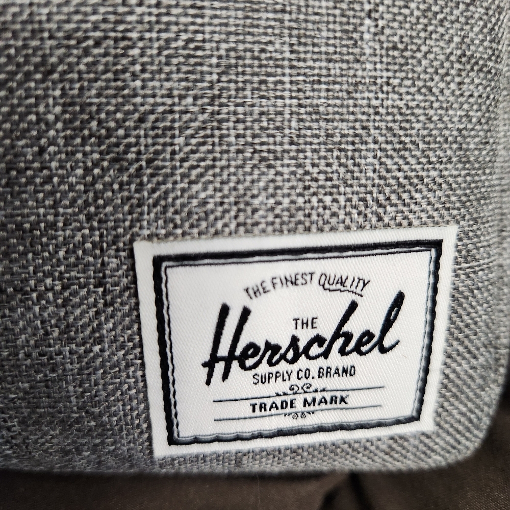 Herschel Supply Company Gray and Brown Toiletry Bag Filled With Goodies! - Picture 6 of 12